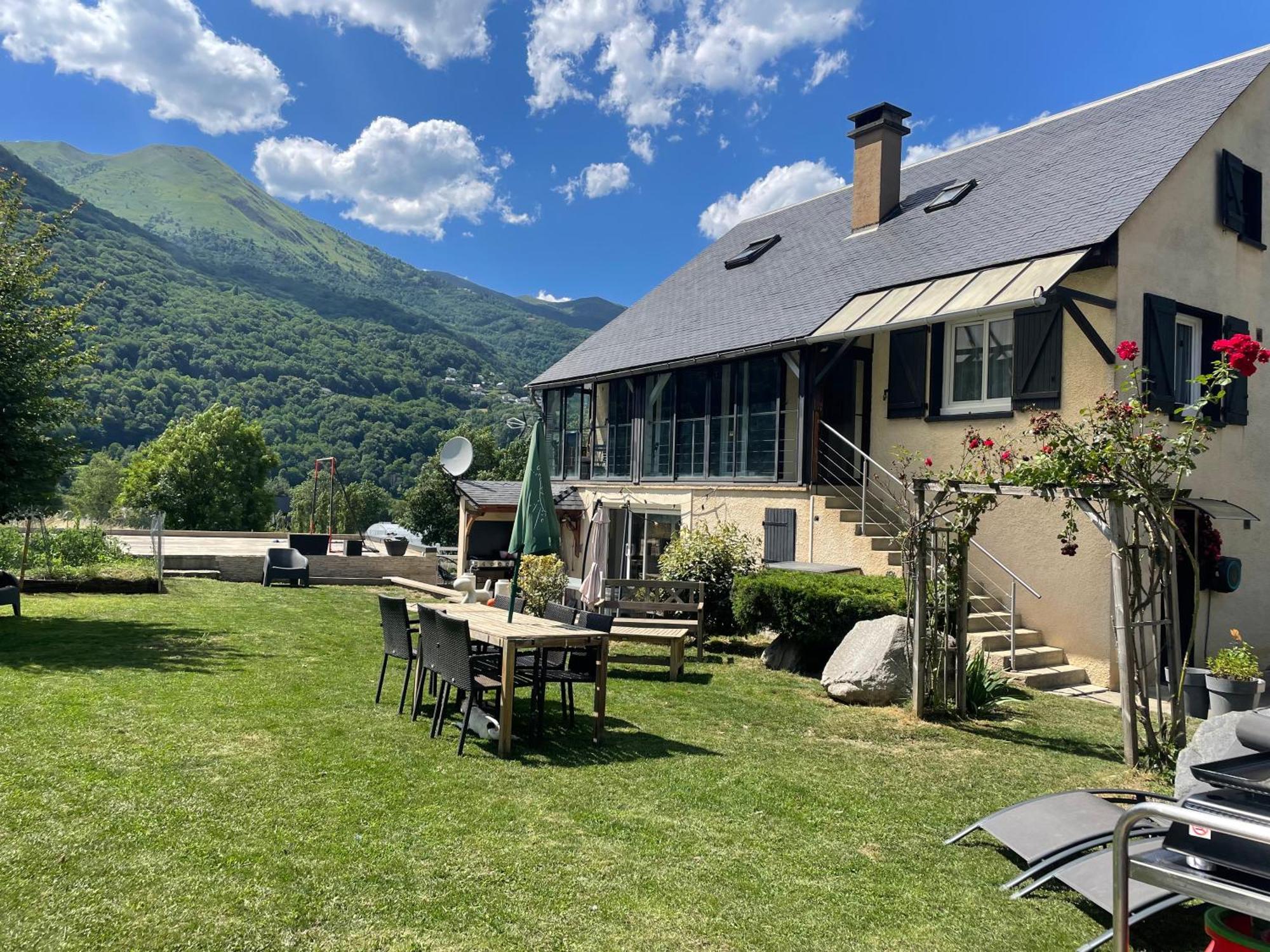 Bel Appartement Dans Residence Cheminee /Jardin Luz-Saint-Sauveur Exterior foto